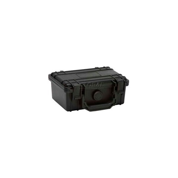 T.Z. Case International Inc. Cape Buffalo Waterproof Utility Cases, Small Case, 8-1/2"L x 6-1/2"W x 3"H, Black CB-007-B - main
